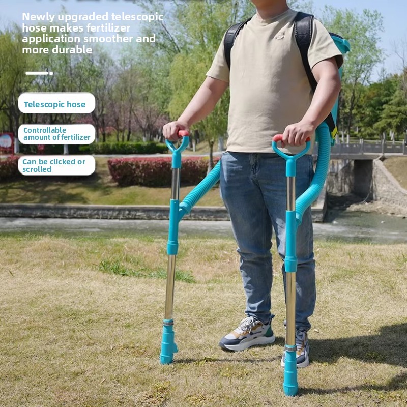 Farming Agriculture Equipment - เครื่องหว่านปุ๋ยข้าวโพดแบบมือถือ สำหรับวางปุ๋ย เครื่องมือกระจายปุ๋ยทางการเกษตร อุปกรณ์ฟาร์มที่ทนทาน