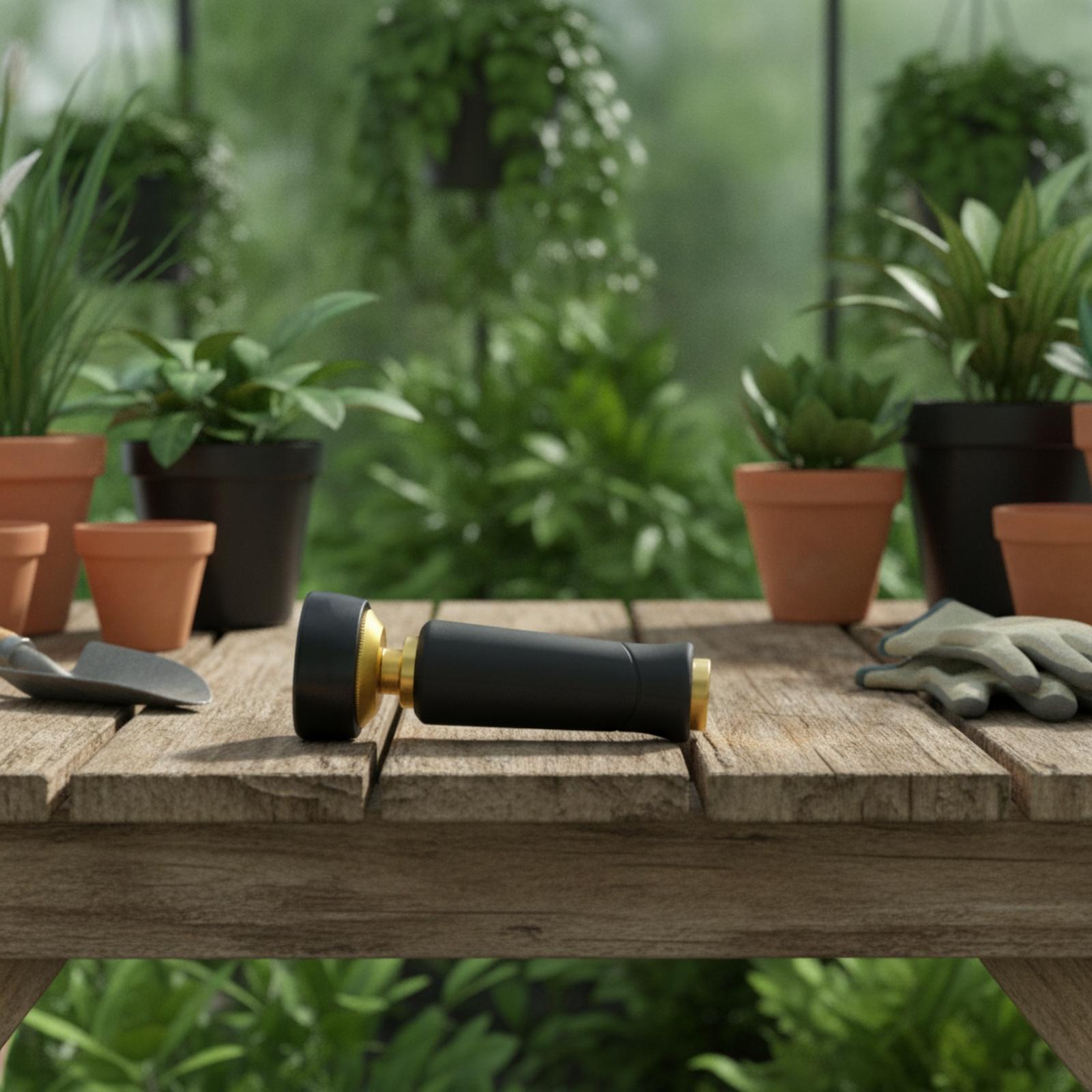 Gardena Hose Comfort - สวนแรงดันสูง | ด้ามจับยางนุ่มสบาย, หัวฉีดสายยางสำหรับรดน้ำสนามหญ้า