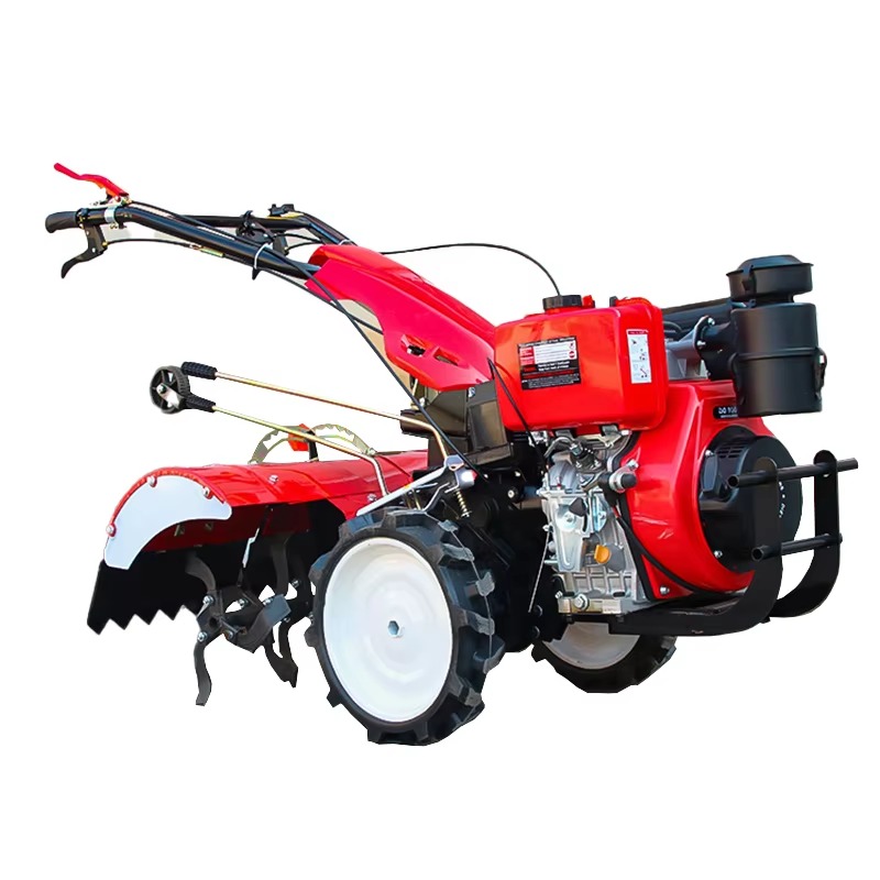 Agriculture Gardening Farming - เครื่องพรวนดินแบบเดินตามสำหรับสวน ใช้สำหรับไถพรวนดิน กำจัดวัชพืช และทำฟาร์ม