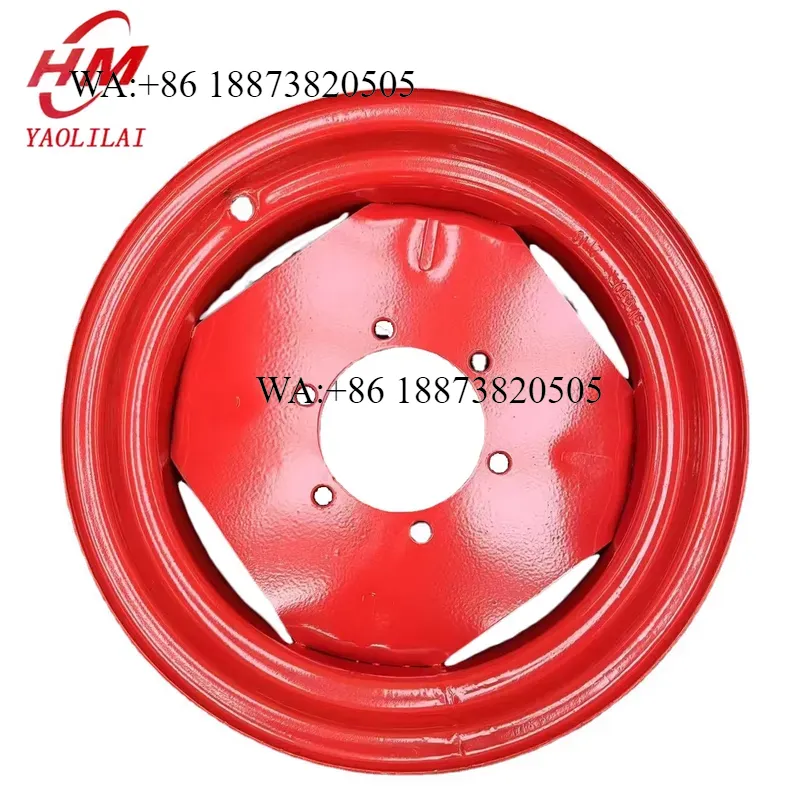 Agriculture Farming Hub - ล้อเหล็กและยางพร้อมดุมล้อ ขนาด 215/60R16 6Jx16 พร้อมล้อแม็กซ์ที่เข้าชุดกัน สำหรับรถแทรกเตอร์การเกษตร