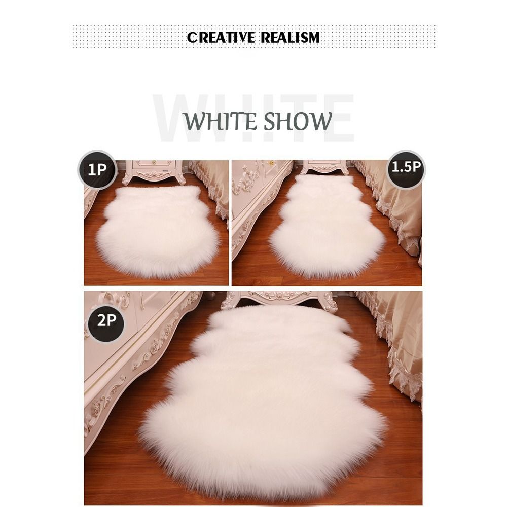 พรมขนยาวสำหรับห้องนอนขนปุยซักไ - Cow Mat Rubber บทวิจารณ์และราคา