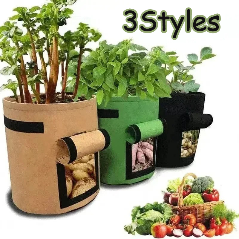 ถุงผ้าสักหลาดสำหรับปลูกมันฝรั่ - Agriculture Vertical Farming บทวิจารณ์และราคา