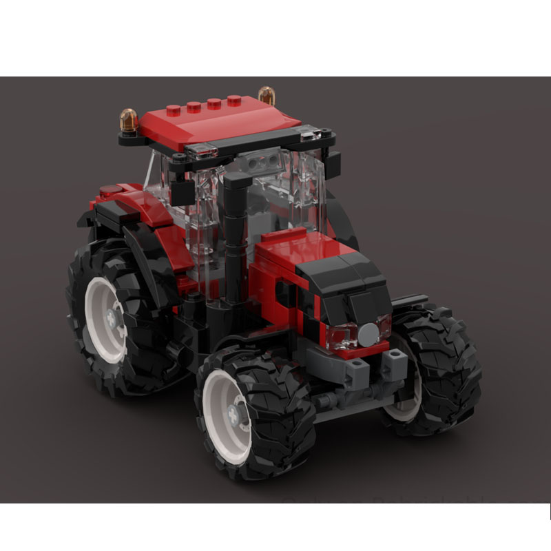 โมเดลรถแทรกเตอร์การเกษตรสีแดง  - Farming Agriculture Model บทวิจารณ์และราคา
