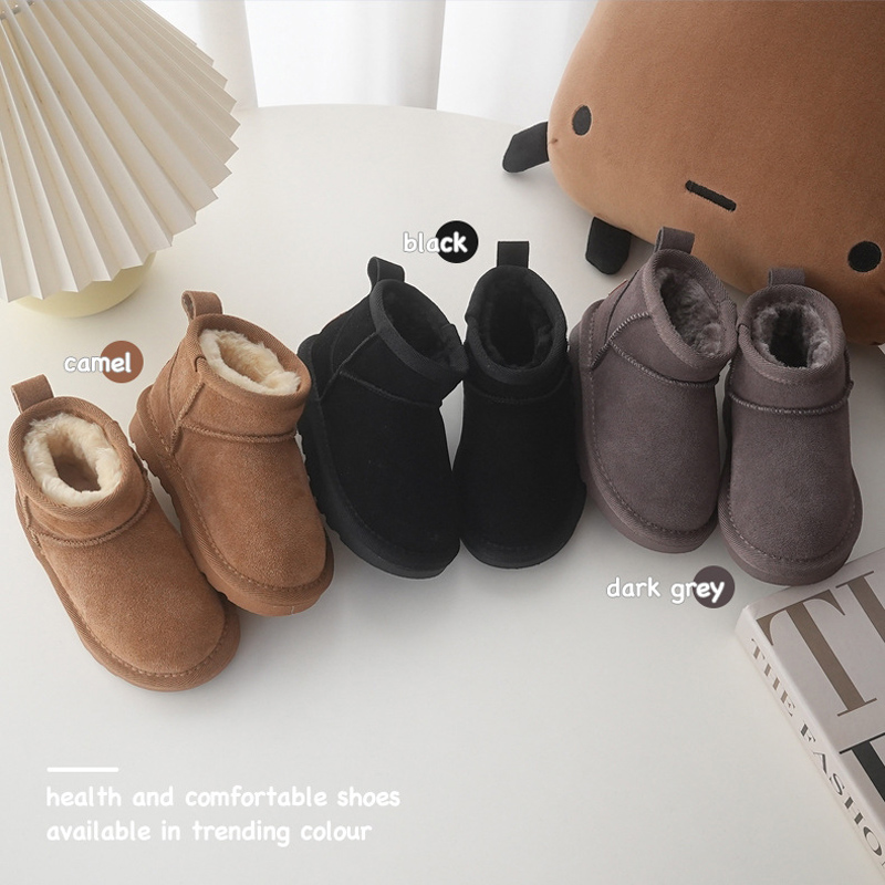 เด็กฤดูหนาวหิมะรองเท้าเด็ก COW - Cow Mat Rubber บทวิจารณ์และราคา