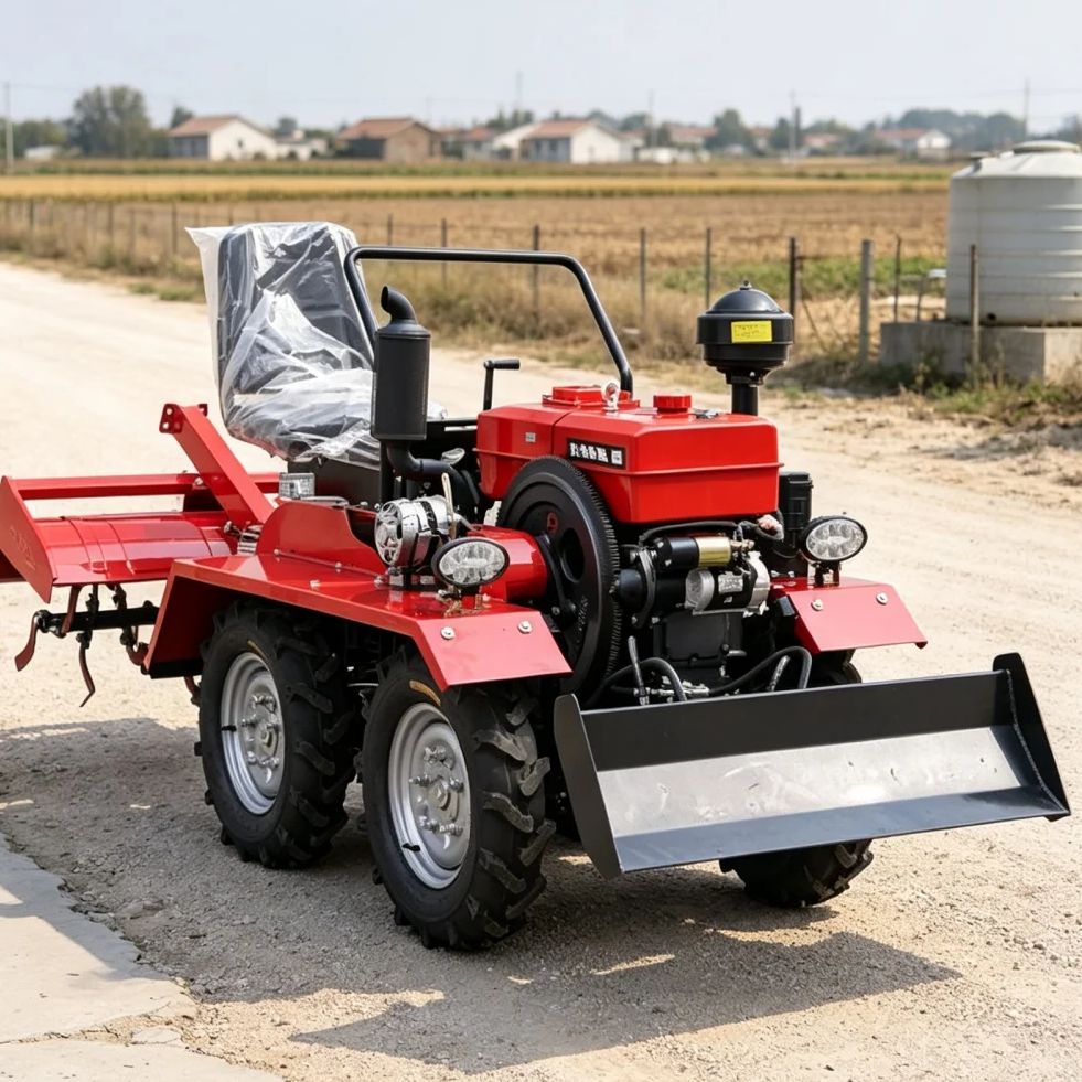 เครื่องพรวนดินแบบโรตารี่ 4 ล้อ - Farming Agriculture Equipment บทวิจารณ์และราคา