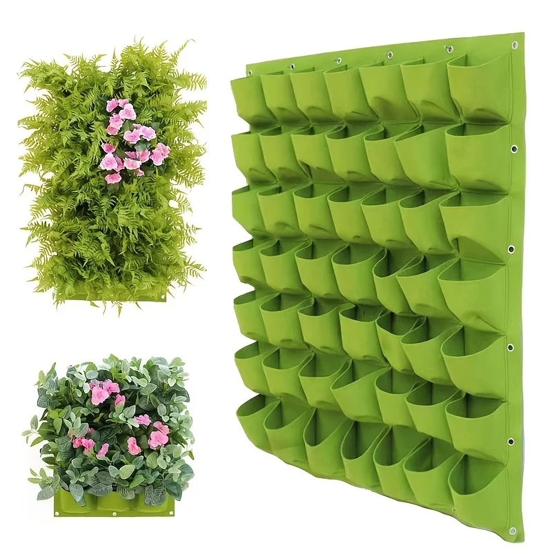 ใหม่แขวนผนังกระเป๋าปลูกถุงดอกไ - Agriculture Vertical Farming บทวิจารณ์และราคา